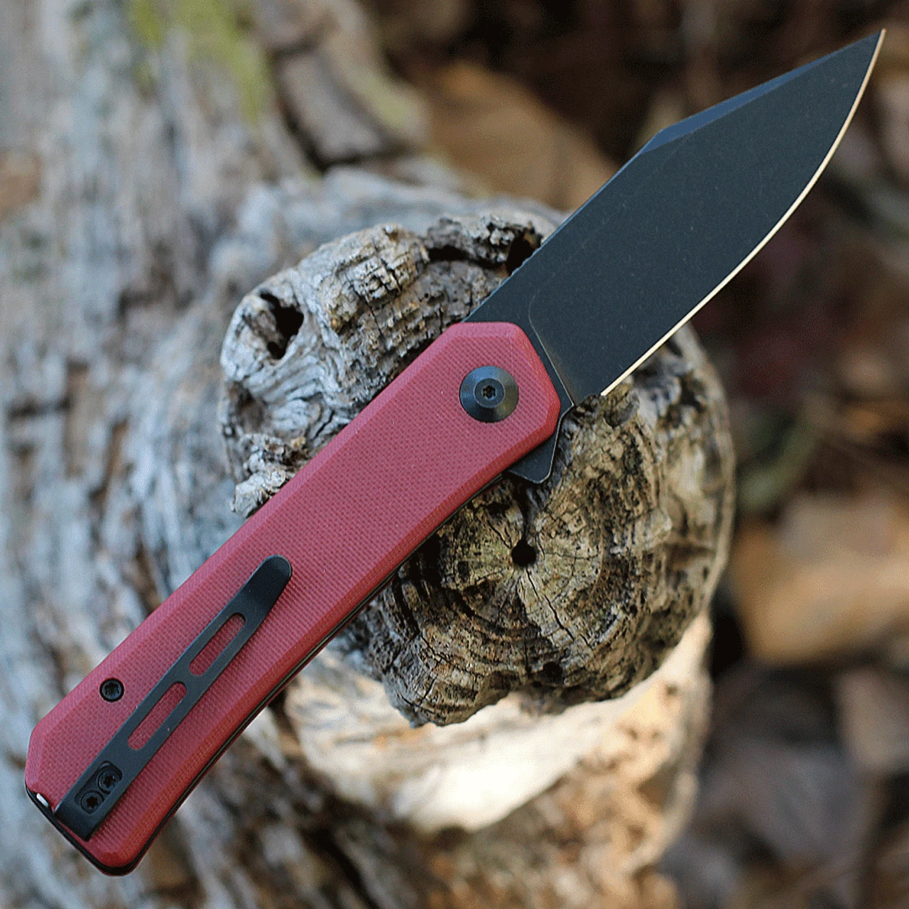 CIVIVI Knives CIVIVI Relic-Burgundy G10 (3.48" BW Nitro-V) C20077B-2 2 CIVIVI Knives CIVIVI Relic-Burgundy G10 (3.48" BW Nitro-V) C20077B-2 - Image 2