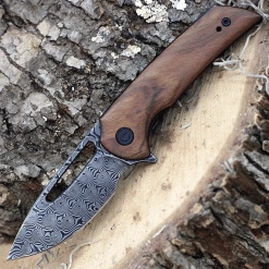CIVIVI Knives CIVIVI Odium-Cuibourtia Wood (2.65" Damascus) C2010DS-1