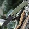 CIVIVI Knives CIVIVI Brazen-Olive Micarta (3.46" Damascus) C2102DS-2