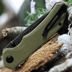 CIVIVI Knives CIVIVI Brazen-Olive Micarta (3.46" Damascus) C2102DS-2 -Boker Shop CIVC2102DS2.2 22765.1667590308