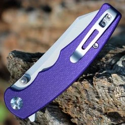 CIVIVI Knives CIVIVI P87 Folder - Purple G-10 (2.90" Nitro-V Silver BB) C21043-2 -Boker Shop CIVC21043.2 45775.1660665397