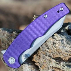 CIVIVI Knives CIVIVI P87 Folder - Purple G-10 (2.90" Nitro-V Silver BB) C21043-2 -Boker Shop CIVC21043.3 73903.1660665397