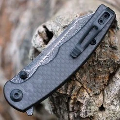 CIVIVI Knives CIVIVI P87 Folder - Twill CF G-10 (2.90" Damascus) C21043-DS1 -Boker Shop CIVC21043DS1.2 04727.1660744977