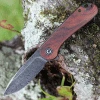 CIVIVI Knives CIVIVI Elementum-Cuibourtia Wood (2.96" Damascus) C907DS-2