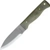 Condor CTK23243HCM Bushlore Knife, Green Micarta Handle