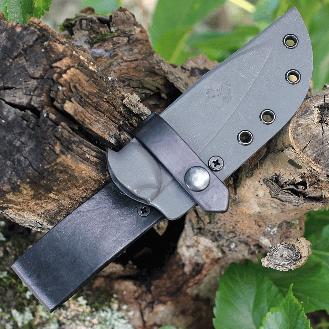 Condor Bush Slicer Sidekick CTK3956, 4.2" 1095 Plain Blade, Gray Micarta 3 Condor Bush Slicer Sidekick CTK3956, 4.2" 1095 Plain Blade, Gray Micarta - Image 3