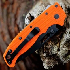 Demko Knives Demko AD20.5 Shark Lock Orange (3" AUS-10A Clip Point Blk) -Boker Shop DEMAD205F13B.2 53119.1647370590
