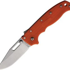 Demko Knives Demko AD20.5 Shark Lock Orange (3" AUS-10A Clip Point SW)