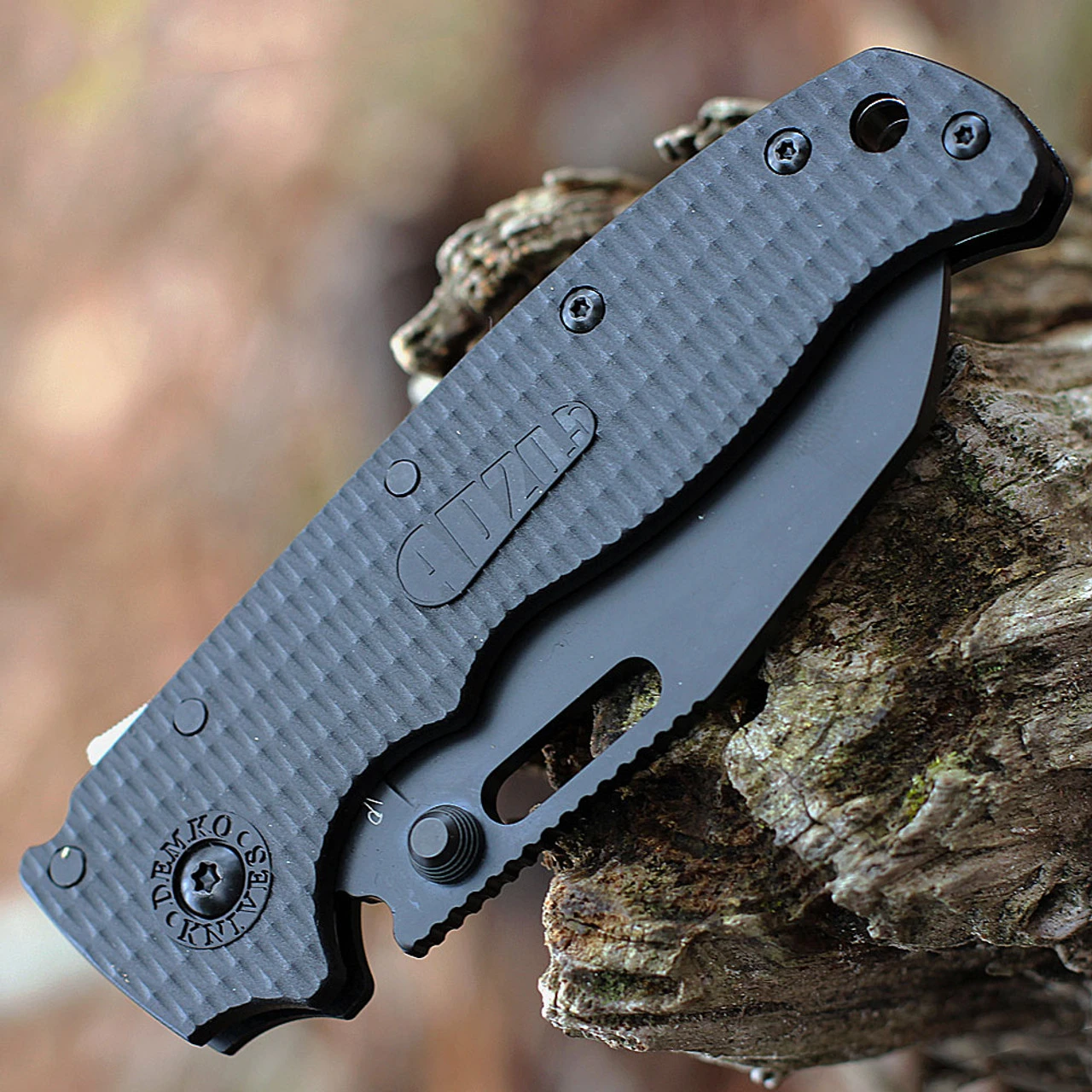 Demko AD20.5 Shark Lock Black (3" AUS-10A Shark Foot Blk) Demko Knives Demko AD20.5 Shark Lock Black (3" AUS-10A Shark Foot Blk) -Boker Shop DEMAD205F22B.4 99153.1647369248