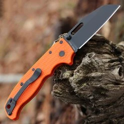 Demko Knives Demko AD20.5 Shark Lock Orange (3" AUS-10A Shark Foot Blk) -Boker Shop DEMAD205F23B 69412.1647371068