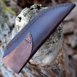 Damascus Blade Knife Damascus Hunter - Stag/Buffalo (3.75"Damascus) DM-1294SG -Boker Shop DM1294SG.3 54753.1647012577