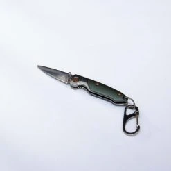 Brighten Blades Green Day Keychain Aluminum (1.65" Satin 8Cr13MoV) BB136