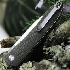 CJRB Cutlery RIA J1917-ODG, 2.95" AR-RPM9 Sand Polish Plain Blade, Green Micarta Handle -Boker Shop J1917ODG.2 25511.1619550726