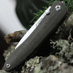 CJRB Cutlery RIA J1917-ODG, 2.95" AR-RPM9 Sand Polish Plain Blade, Green Micarta Handle -Boker Shop J1917ODG.3 70697.1619550726