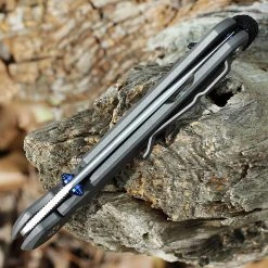 Chris Reeve Large Sebenza 31 Double Lug - Gray Ti (3.6" S45VN Drop Point) -Boker Shop L31 1000 DL.4 14544.1648579521