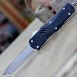 CobraTec Knives Large FS-X Black (3.50" D2 Tanto) LBLKFS-XLTNS