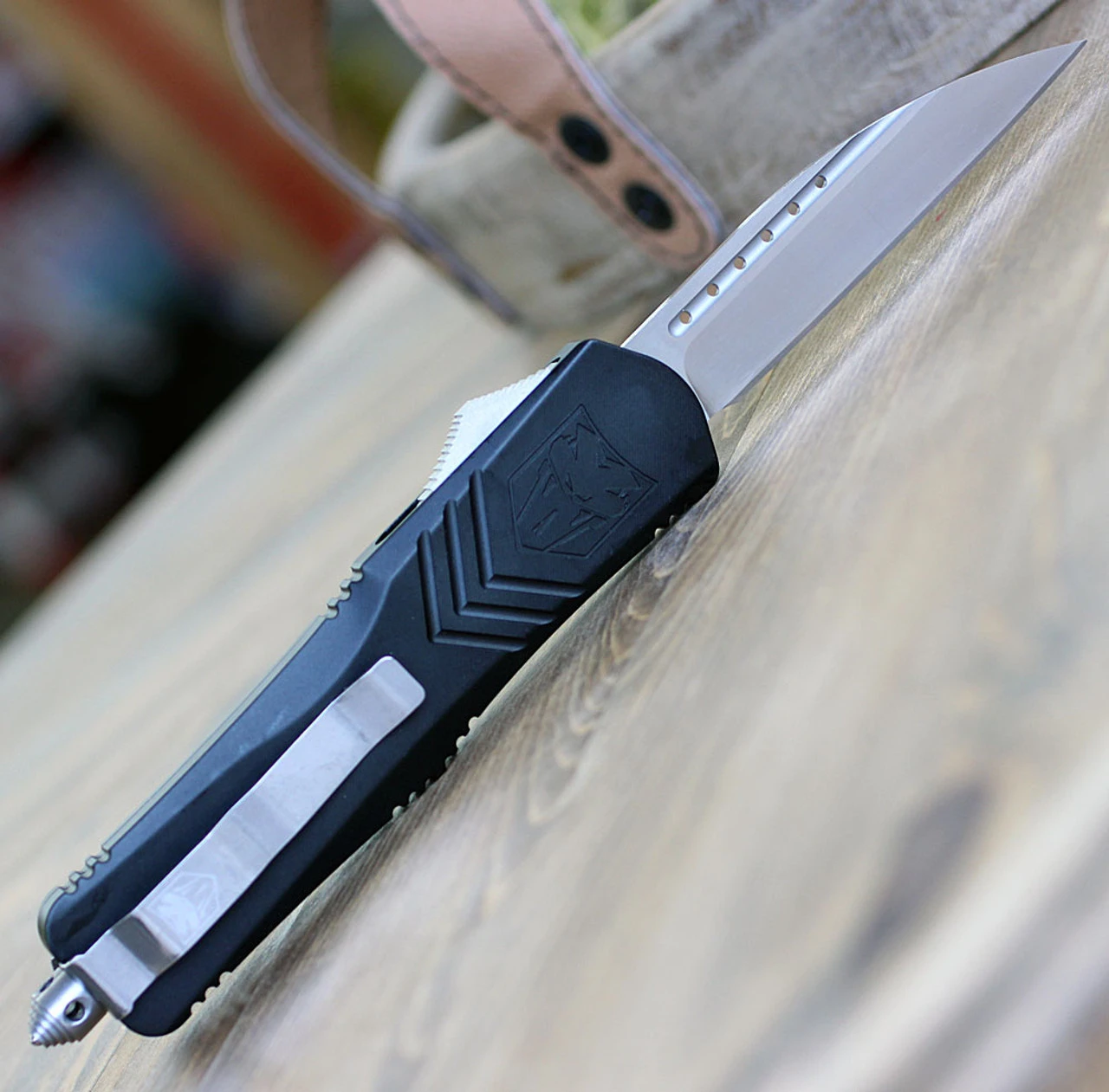 CobraTec Knives Large FS-X Black (3.50" D2 Wharncliffe) LBLKFS-XLWNS 2 CobraTec Knives Large FS-X Black (3.50" D2 Wharncliffe) LBLKFS-XLWNS - Image 2