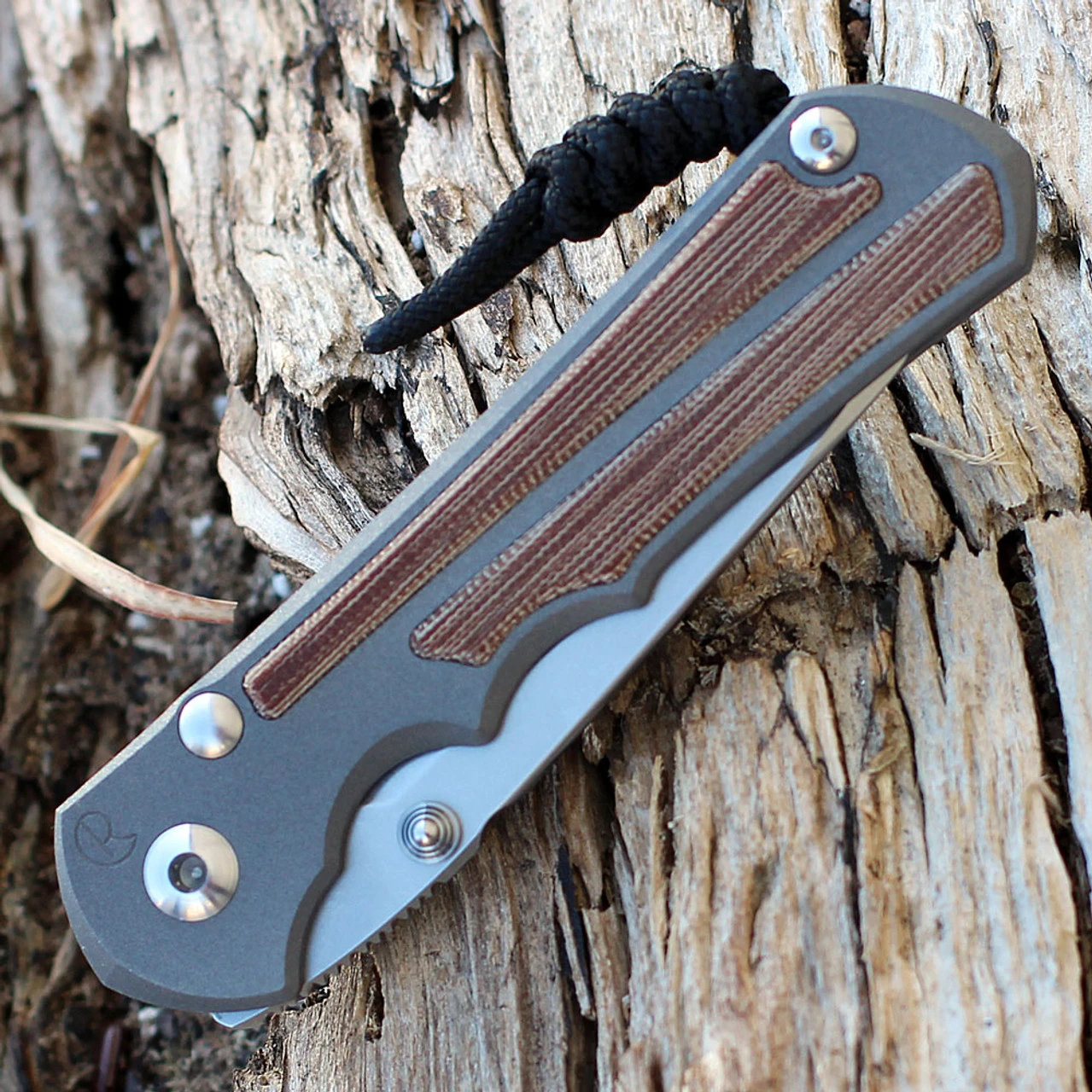 Chris Reeve Large Inkosi Natural Canvas Micarta Inlay, S45Vn Insingo, Right-Hand (LIN-1030) 4 Chris Reeve Large Inkosi Natural Canvas Micarta Inlay, S45Vn Insingo, Right-Hand (LIN-1030) - Image 4