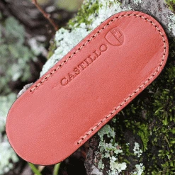 Castillo Knives Muralla Folding Lockback, C2CUB, 3.5" Sandvik 14C28N Plain Blade, Curly Birch Wood Handle -Boker Shop Navaja sheath 56953.1636048420