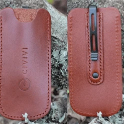 CIVIVI Knives CIVIVI Rustic Gent-Blk Micarta (2.97" Satin D2) C914D -Boker Shop RUSTIC GENT SHEATH 44021.1674669718