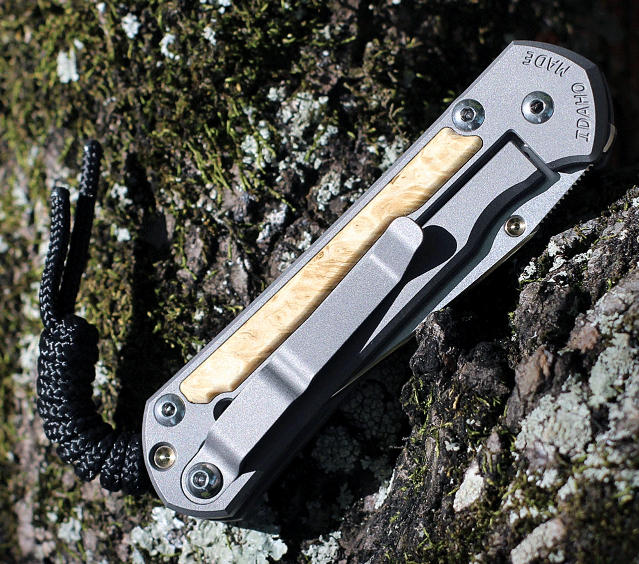 Chris Reeve Small Sebenza 31 Box Elder Burl Inlay (2.99" S45VN SW Drop Point) -S31-1108 (DOB-10/31/22) 4 Chris Reeve Small Sebenza 31 Box Elder Burl Inlay (2.99" S45VN SW Drop Point) -S31-1108 (DOB-10/31/22) - Image 4