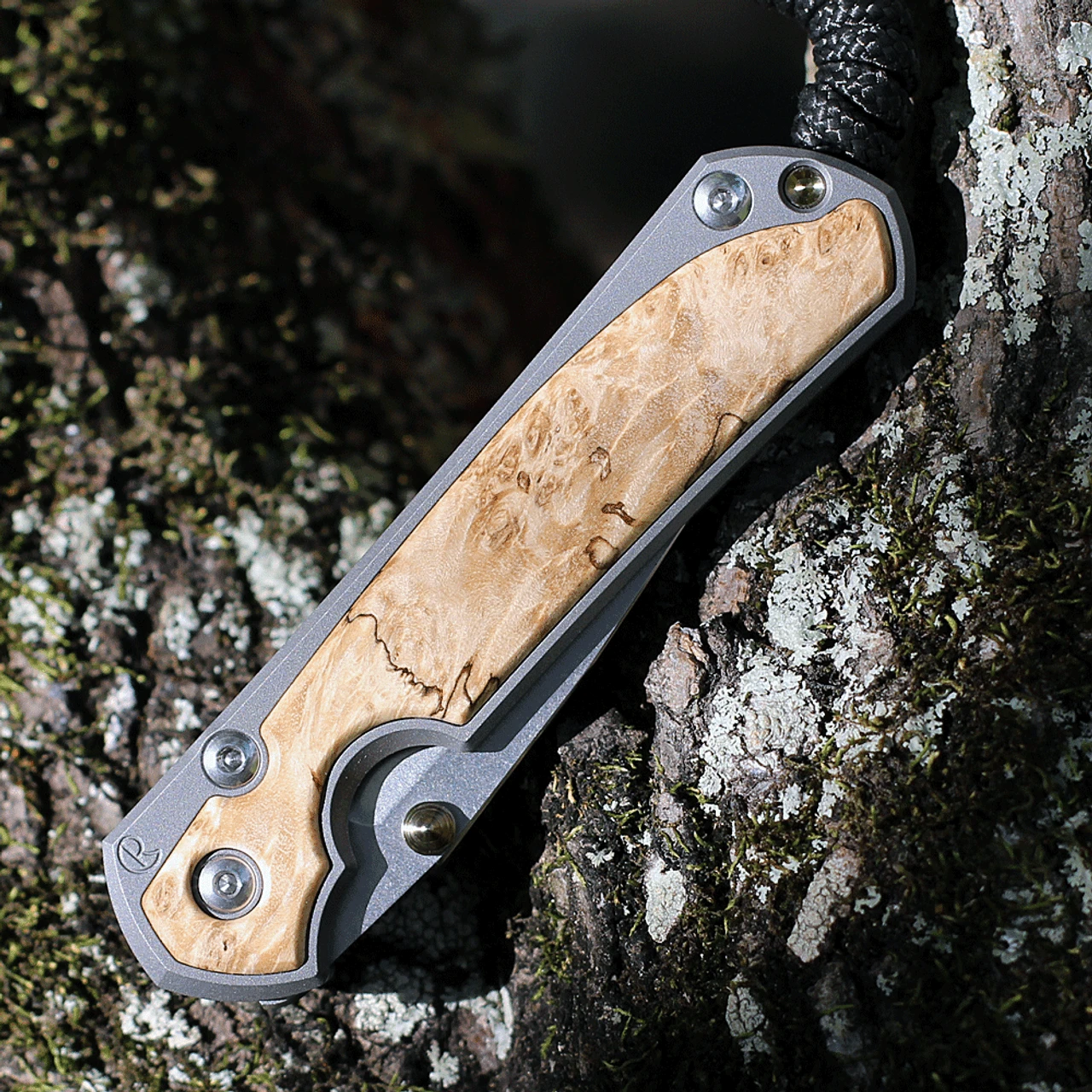 Chris Reeve Small Sebenza 31 Box Elder Burl Inlay (2.99" S45VN SW Drop Point) -S31-1108 (DOB-10/31/22) 3 Chris Reeve Small Sebenza 31 Box Elder Burl Inlay (2.99" S45VN SW Drop Point) -S31-1108 (DOB-10/31/22) - Image 3
