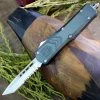 CobraTec Gray FS-X OTF Knife - Gray Alum (2.75" D2) SGRYFS-XSTS