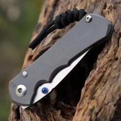 Chris Reeve Small Inkosi, 2.75" CPM S45VN Stonewashed Drop Point Blade (SIN-1000) 6 Chris Reeve Small Inkosi, 2.75" CPM S45VN Stonewashed Drop Point Blade (SIN-1000) -Boker Shop SIN 1000.2 57518.1645637207