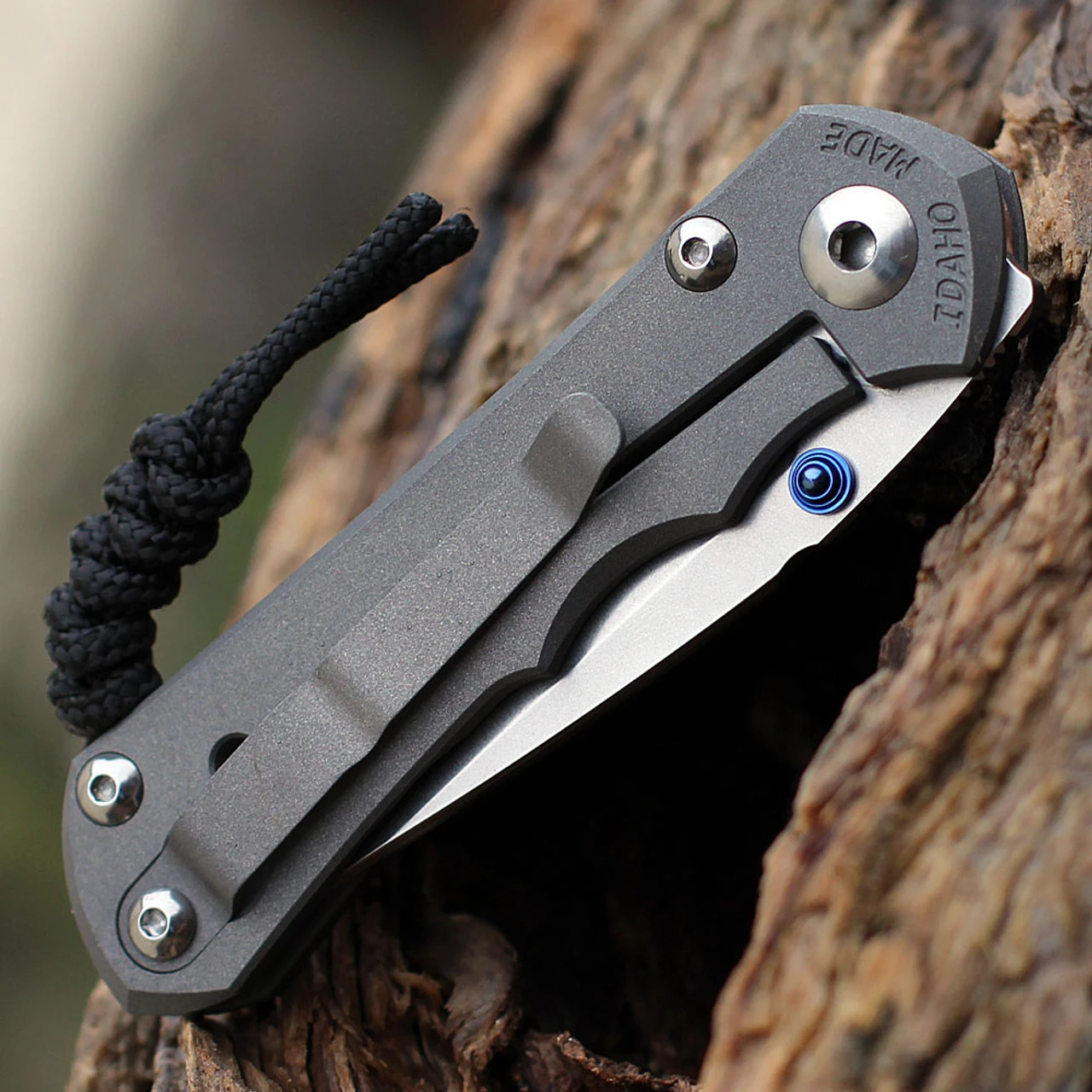 Chris Reeve Small Inkosi, 2.75" CPM S45VN Stonewashed Drop Point Blade (SIN-1000) 4 Chris Reeve Small Inkosi, 2.75" CPM S45VN Stonewashed Drop Point Blade (SIN-1000) - Image 4