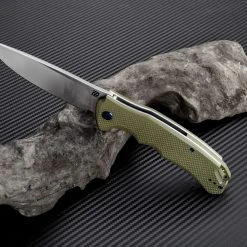 Artisan Cutlery Artisan Tradition ATZ1702PGN, 3.94" D2 Plain Blade, OD Green G-10 Handle -Boker Shop atz1702pgn 1 41456.1566586020