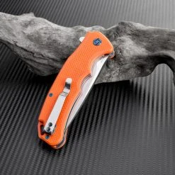 Artisan Cutlery Artisan Tradition ATZ1702POE, 3.94" D2 Plain Blade, Orange G-10 Handle 2 Artisan Cutlery Artisan Tradition ATZ1702POE, 3.94" D2 Plain Blade, Orange G-10 Handle -Boker Shop atz1702poe 2 21865.1566586023