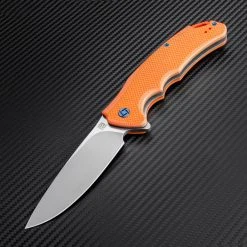 Artisan Cutlery Artisan Tradition ATZ1702POE, 3.94" D2 Plain Blade, Orange G-10 Handle 3 Artisan Cutlery Artisan Tradition ATZ1702POE, 3.94" D2 Plain Blade, Orange G-10 Handle -Boker Shop atz1702poe 14091.1566586023