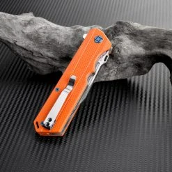 Artisan Cutlery Artisan Littoral ATZ1703POE , 3.54 In. D2 Plain Blade, Orange G10 Handle -Boker Shop atz1703poe 2 46249.1566586054