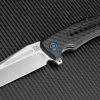 Artisan Cutlery Artisan Jungle ATZ1705PCF, 3.94" S35VN Plain Blade, Carbon Fiber Handle