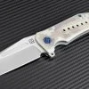 Artisan Cutlery Artisan Jungle ATZ1705PCG, 3.94" D2 Plain Blade, Camo G-10 Handle
