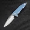 Artisan Cutlery Artisan Predator ATZ1706GBU, 3.74" S35VN, Blue TC4 Titanium Handle