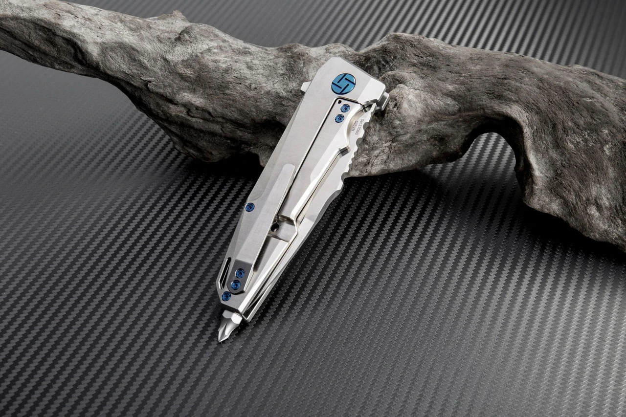 Artisan Cutlery Artisan Predator ATZ1706GST, 3.74" S35VN, Satin TC4 Titanium Handle 3 Artisan Cutlery Artisan Predator ATZ1706GST, 3.74" S35VN, Satin TC4 Titanium Handle - Image 3