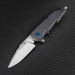 Artisan Cutlery Artisan Predator ATZ1706PCF, 3.74" S35VN, Carbon Fiber Handle