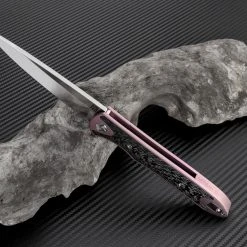 Artisan Cutlery Artisan ATZ1707GRE Shark, 3.94" S35VN Plain Blade, Purple Titanium TC4 Handle -Boker Shop atz1707gre 1 81226.1566586004