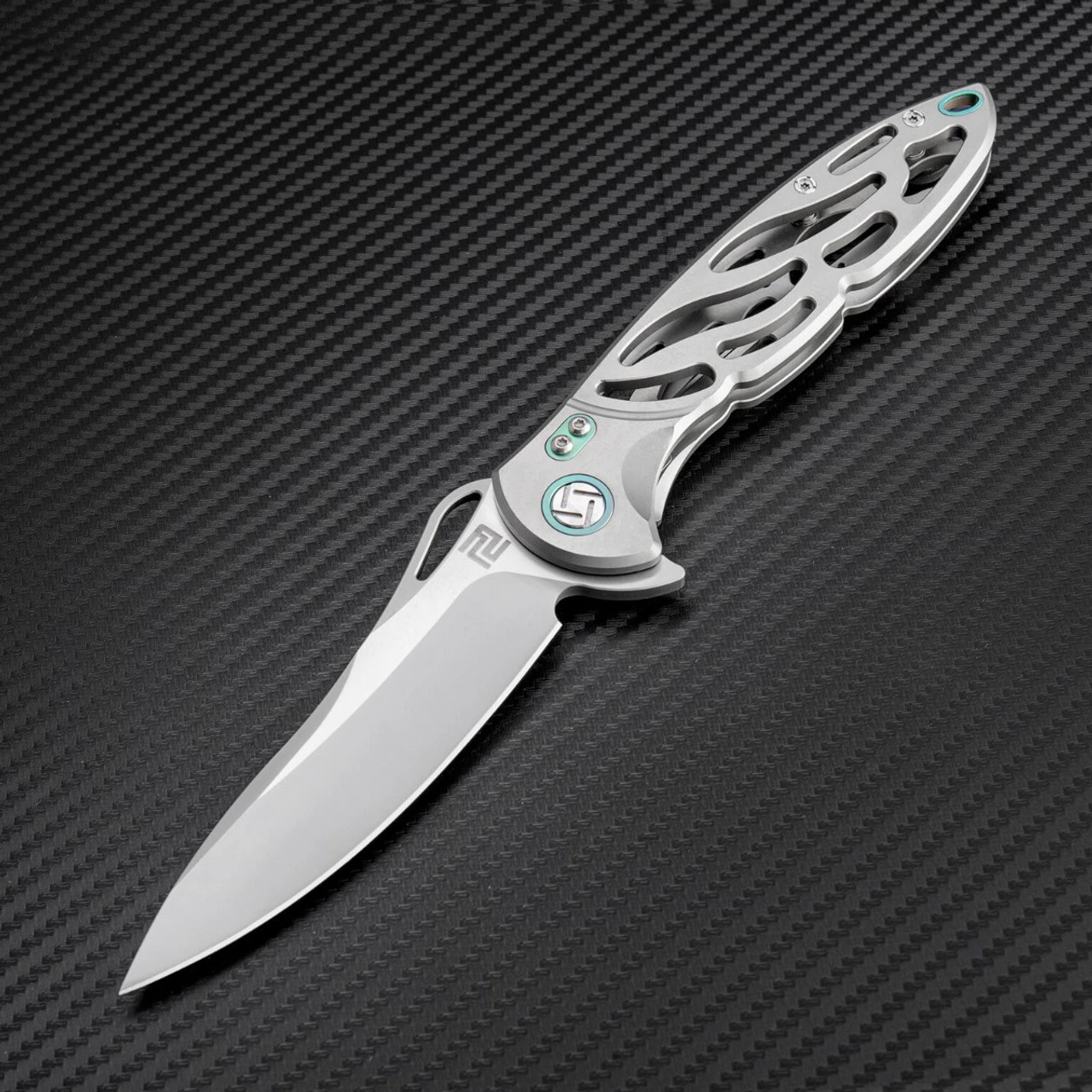 Artisan Dragonfly ATZ1801GGYS, 3.94" S35VN Plain Blade, Gray TC4 Titanium Handle Artisan Cutlery Artisan Dragonfly ATZ1801GGYS, 3.94" S35VN Plain Blade, Gray TC4 Titanium Handle -Boker Shop atz1801ggy 28869.1566586034