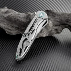 Artisan Cutlery Artisan Dragonfly ATZ1801GGYS, 3.94" S35VN Plain Blade, Gray TC4 Titanium Handle 2 Artisan Cutlery Artisan Dragonfly ATZ1801GGYS, 3.94" S35VN Plain Blade, Gray TC4 Titanium Handle -Boker Shop atz1801ggys 2 22308.1566586033