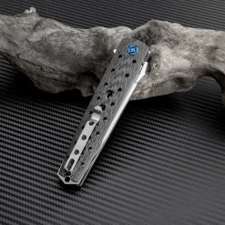 Artisan Cutlery Artisan ATZ1807GBWM Virginia, 3.94" M390 Plain Blade, Black/White G-10 Handle -Boker Shop atz1807gbw 2 79453.1566586009