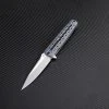 Artisan Cutlery Artisan ATZ1807GBWS Virginia, 3.94" S35VN Plain Blade, Black/White G-10 Handle