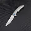 Artisan Cutlery Artisan Zumwalt ATZ1808GGYS, 3.78" S35VN Plain Blade, Gray Titanium Handle