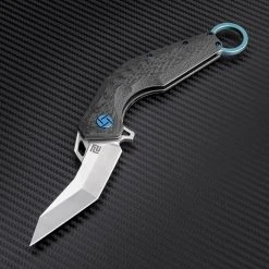 Artisan Cutlery Artisan Cobra ATZ1811GGNM, 3.15" M390 Plain Blade, Green Carbon Fiber Handle -Boker Shop atz1811ggnm 55906.1566586081