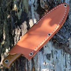 Bark River Knives Bark River 023MNC Ultra-Lite Bushcrafter, 3.25" CPM 3V Plain Blade, Natural Canvas Micarta Handle 6 Bark River Knives Bark River 023MNC Ultra-Lite Bushcrafter, 3.25" CPM 3V Plain Blade, Natural Canvas Micarta Handle -Boker Shop ba023mnc.1 14455.1566585979