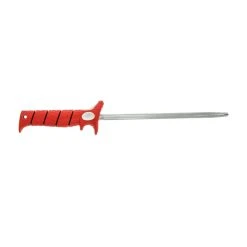 Bubba Blade Bubba 10" Sharpening Tool 1STBP, Red TPR Handle