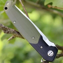 Bestech G03A Swordfish, 4" D2 Plain Blade, Black & Green G-10 Handle -Boker Shop bg03a.3 56643.1566585968