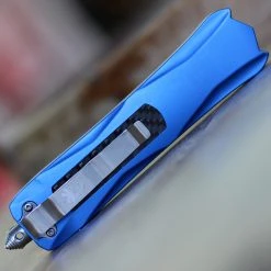 CobraTec Knives King Cobra - Blue Aluminum (4" D2 Steel ) BLUKCDS -Boker Shop blukcd 00318.1611949146