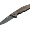 Boker Plus Gemini NGA Linerlock BOP01BO504, 3.5" D2 Black Plain Blade, Coyote FRN Handle